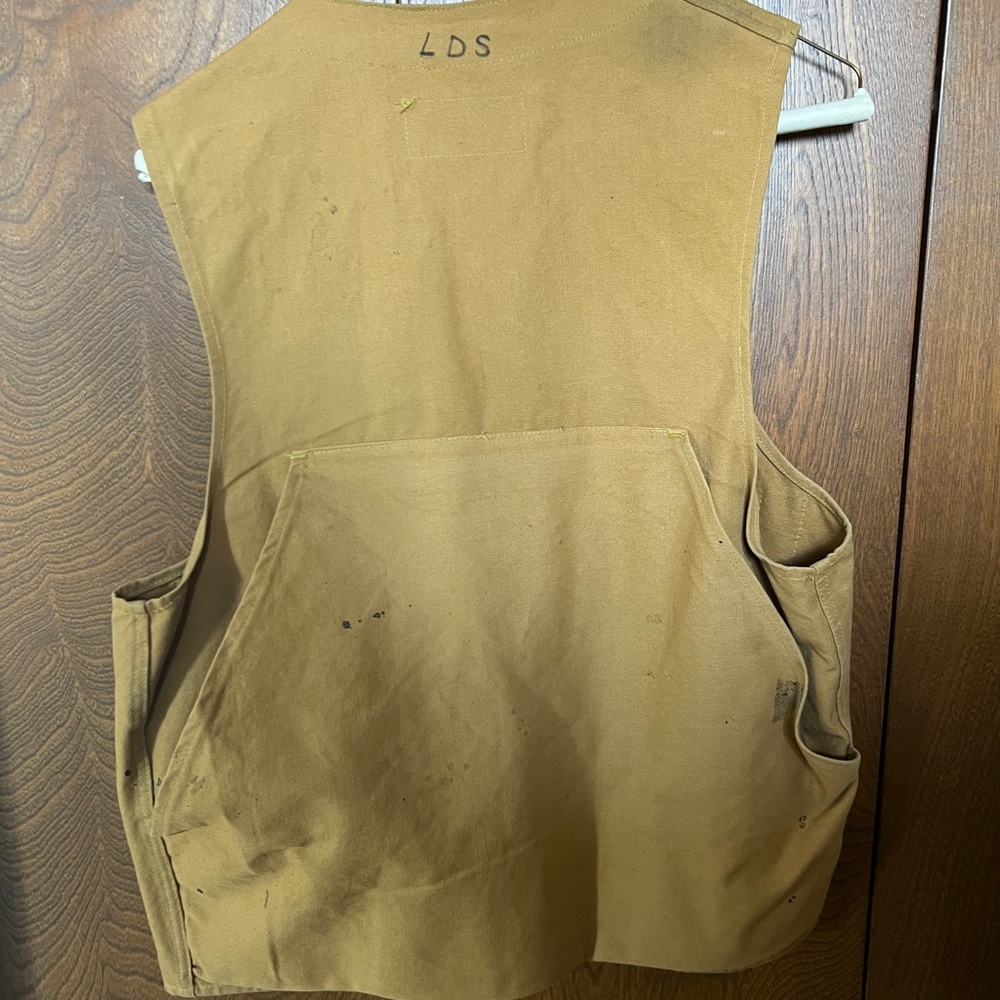Blue Bill vintage hunting vest Medium